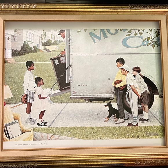 Norman Rockwell Framed Print